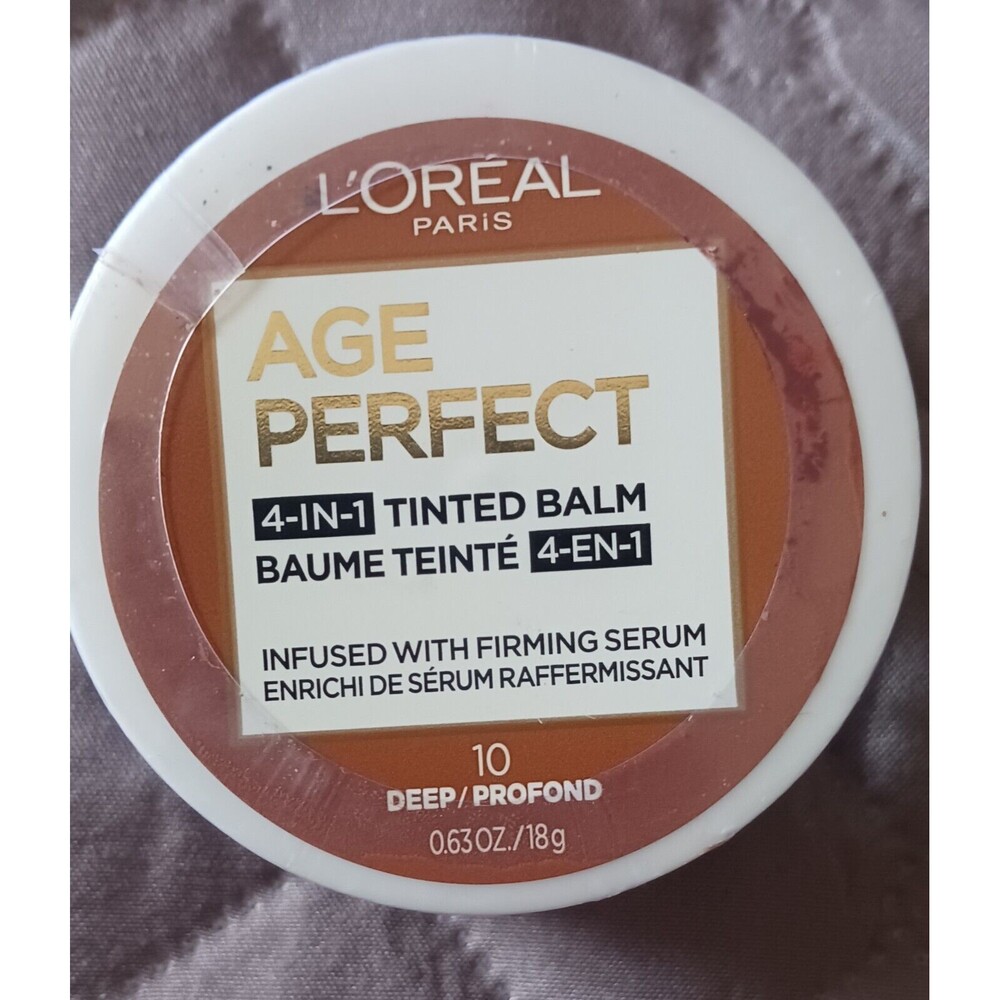 L'Oreal Paris Age Perfect 4-in-1 Tinted Face Balm Foundation with Firming Serum, - Picture 3 of 4